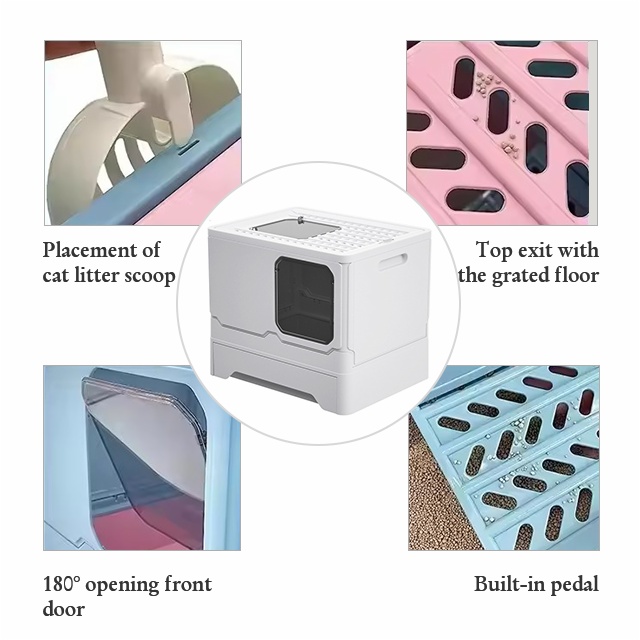 Foldable Cat Litter Box