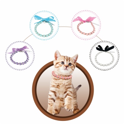 Diamond Dog Pearls Necklace