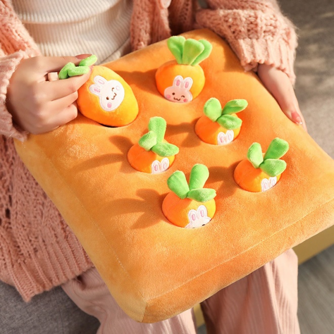 Interactive Dog Toys Carrot Farm