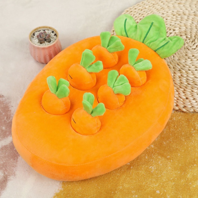 Interactive Dog Toys Carrot Farm
