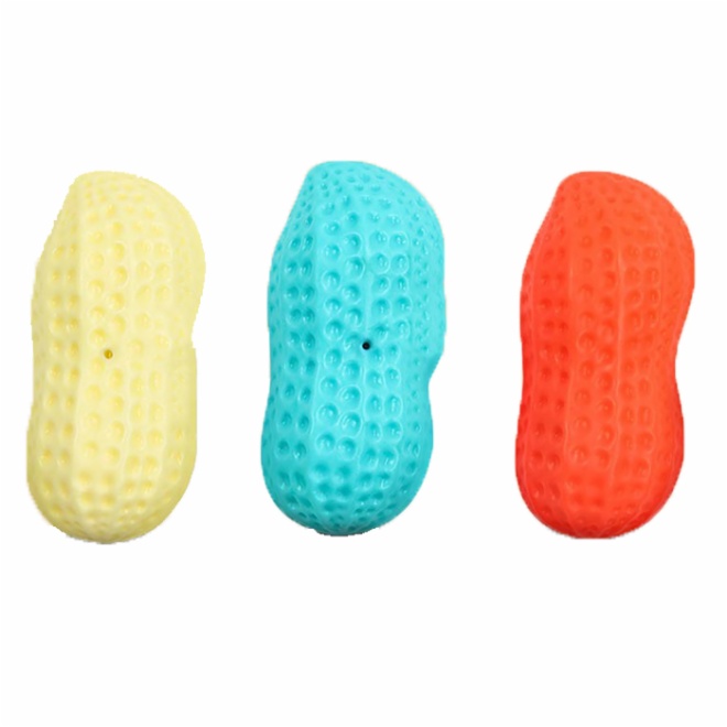 Squeaky Dog Chew Toys - peanut