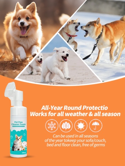 Pet Paw Cleaner Foam