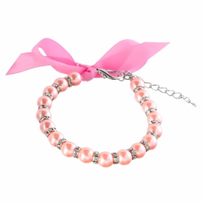 Diamond Dog Pearls Necklace